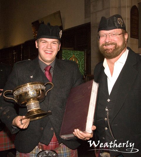 Piper of the Month Alexander Schiele - winner of the 2012 Nicol-Brown Amateur Invitational