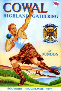 Cowal Highland Gathering Programme Cover 1976