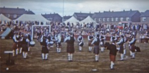Triumph Street competing in the Grade 1 MSR at the 1976 European Championships in Shotts
